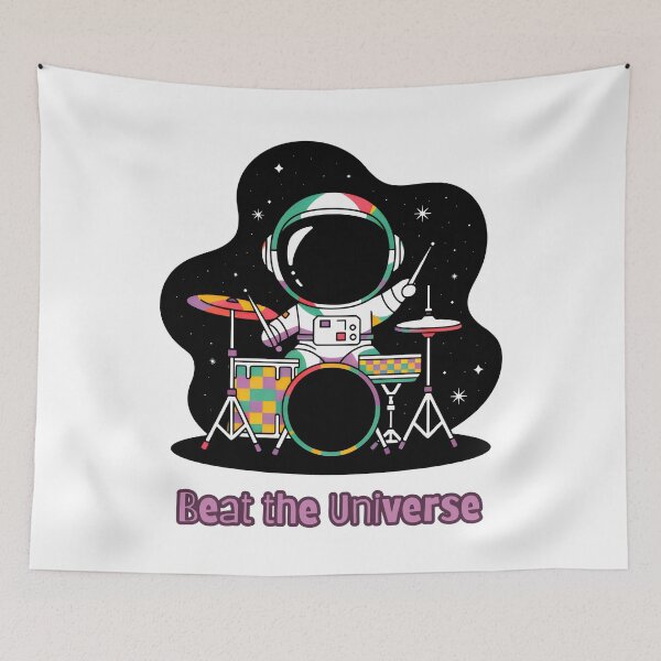 Item preview, Beat the Universe: Cosmic Drum Solo designed and sold by SplashTastic.