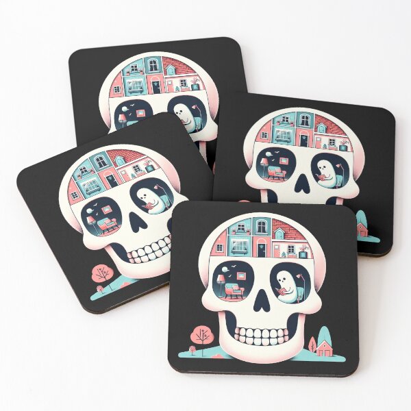 Item preview, Cozy Skull Cottage designed and sold by svarupa.