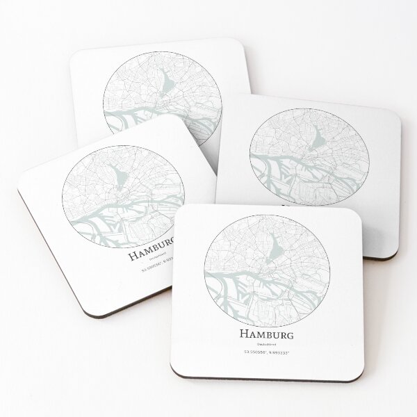 Item preview, Topography of Hamburg designed and sold by JohnnysHeath.
