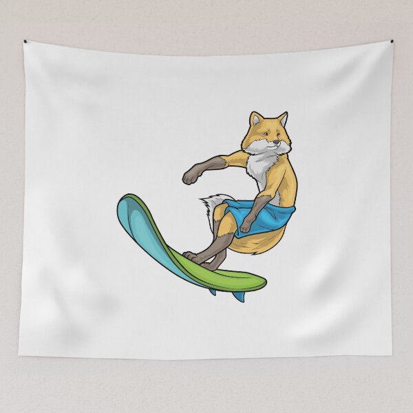 Item preview, Fox Surfer Surfboard designed and sold by Snabdesign84.