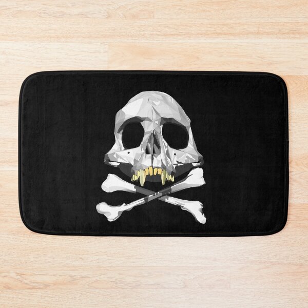 Item preview, Skull and crossbones designed and sold by m-yoga-store.