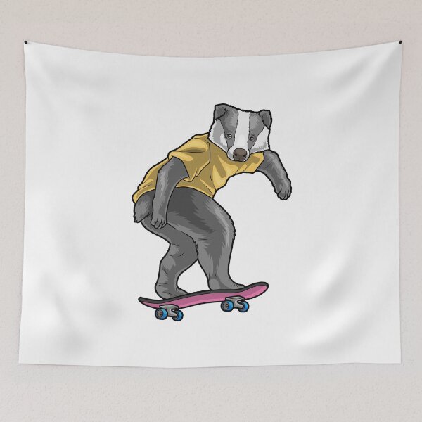 Item preview, Badger Skater Skateboard designed and sold by Snabdesign84.