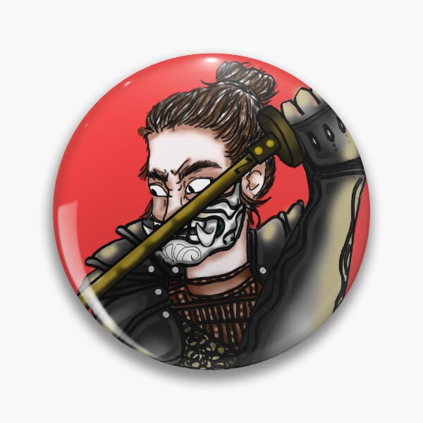 Item preview, Samurai warrior on red background designed and sold by RLalegre.