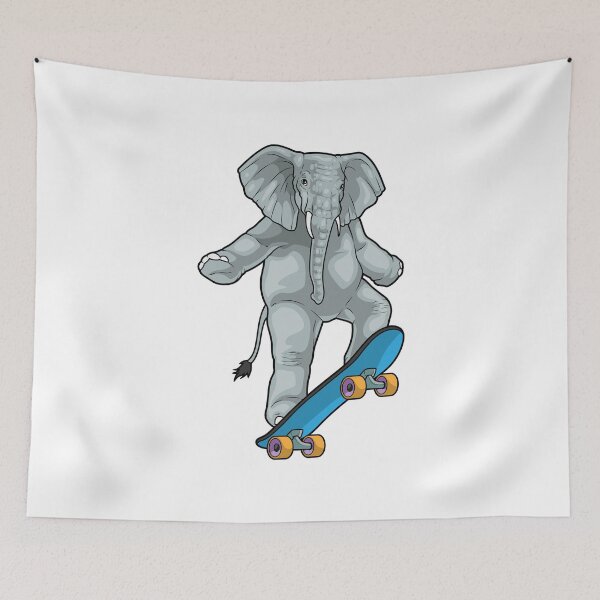 Item preview, Elephant Skater Skateboard designed and sold by Snabdesign84.