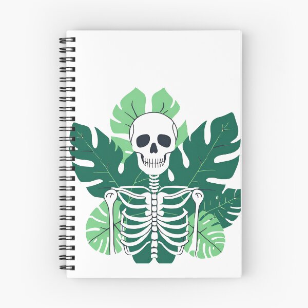 Item preview, Monstera Skeleton, Skeleton and flovers designed and sold by DotisDreams.