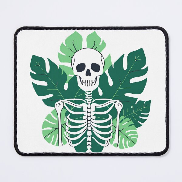 Item preview, Monstera Skeleton, Skeleton and flovers designed and sold by DotisDreams.