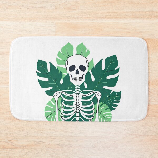 Item preview, Monstera Skeleton, Skeleton and flovers designed and sold by DotisDreams.