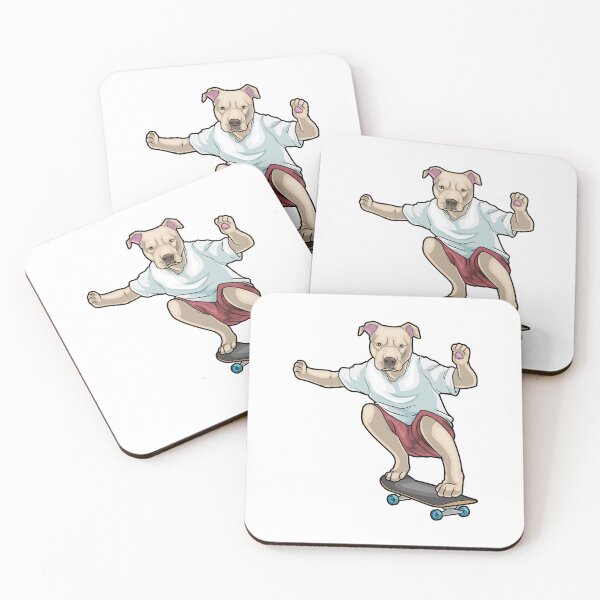 Item preview, Pitbull Skater Skateboard designed and sold by Snabdesign84.