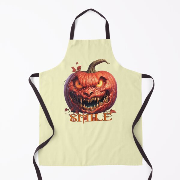 Item preview, Smile, says the scary pumpkin showing off its sharpe teeth designed and sold by LoneAngel.
