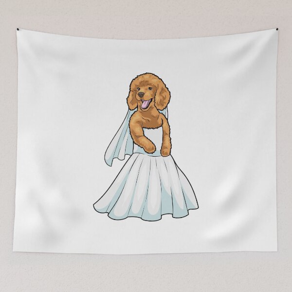 Item preview, Poodle Bride Dress Wedding designed and sold by Snabdesign84.