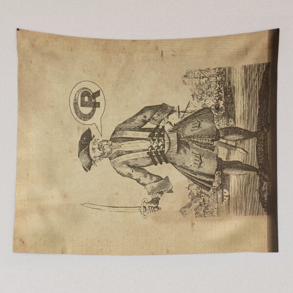 Item preview, R (arrrr) said the Pirate of Statistical Computing... designed and sold by Groenendijk.