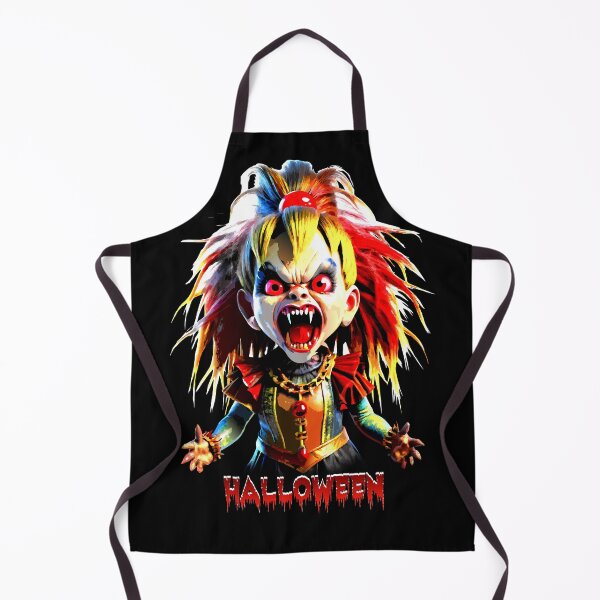 Item preview, Vampire Baby Doll Halloween Horror – Evil Eyes & Sharp Fangs designed and sold by VikArtStudio.