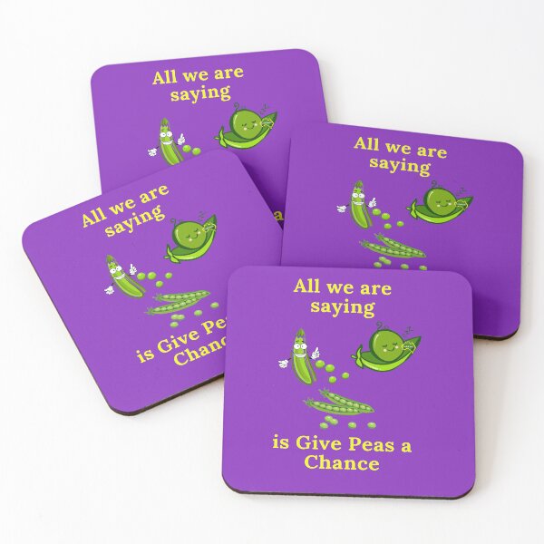 Item preview, All we are saying is Give Peas a Chance designed and sold by Andykinoz.