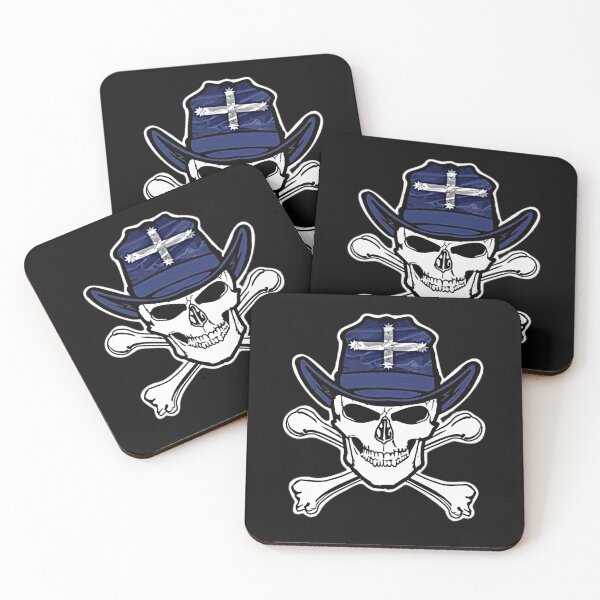 Item preview, Australian Eureka Stockade Skull & cross Bones with Hat Flag designed and sold by RENAGADE4LYF.