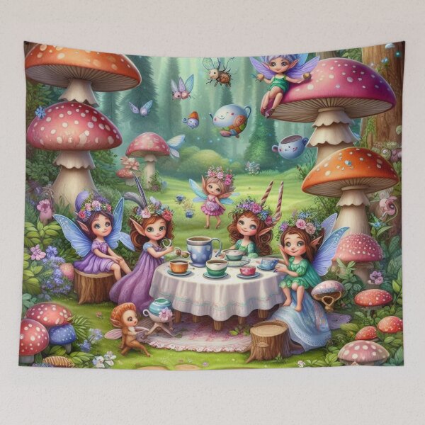 Item preview, Fairy Tea Party: A Magical Gathering designed and sold by TeslaSt0re.