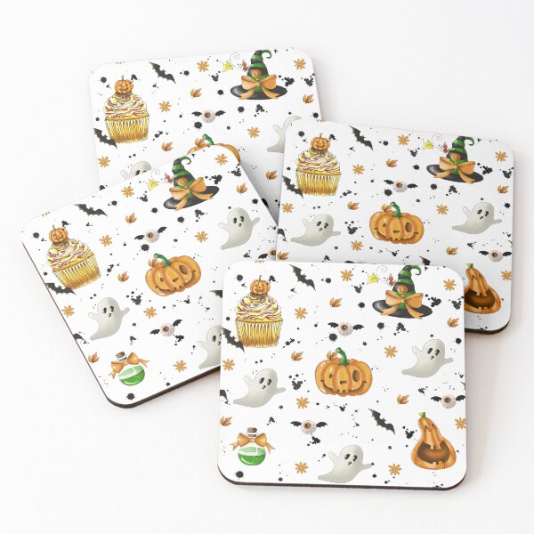 Item preview, Halloween  cute ghosts and pumpkin pattern - spooky and fun design designed and sold by Lucia85.
