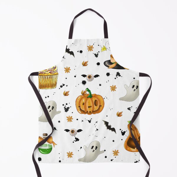 Item preview, Halloween  cute ghosts and pumpkin pattern - spooky and fun design designed and sold by Lucia85.