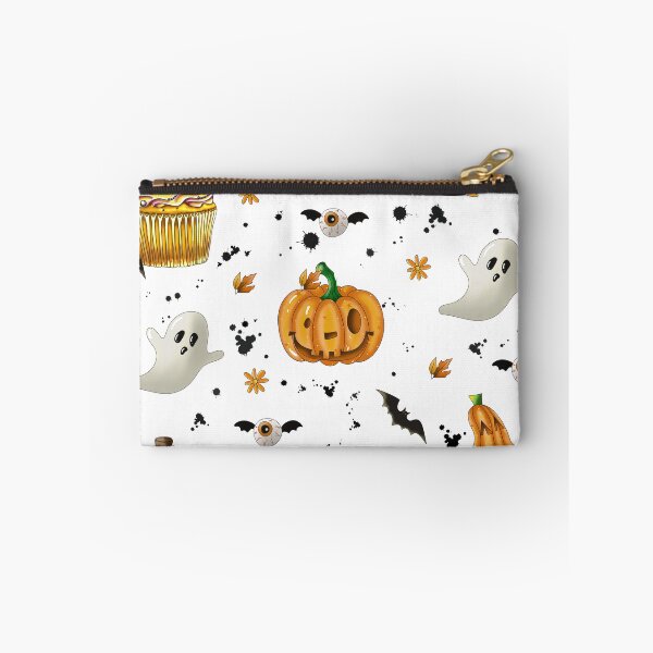 Item preview, Halloween  cute ghosts and pumpkin pattern - spooky and fun design designed and sold by Lucia85.