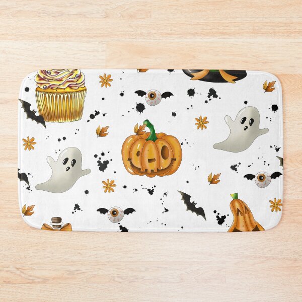 Item preview, Halloween  cute ghosts and pumpkin pattern - spooky and fun design designed and sold by Lucia85.