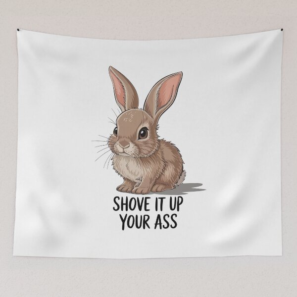 Item preview, Shove It Up Your Ass designed and sold by Angry Swan Designs.