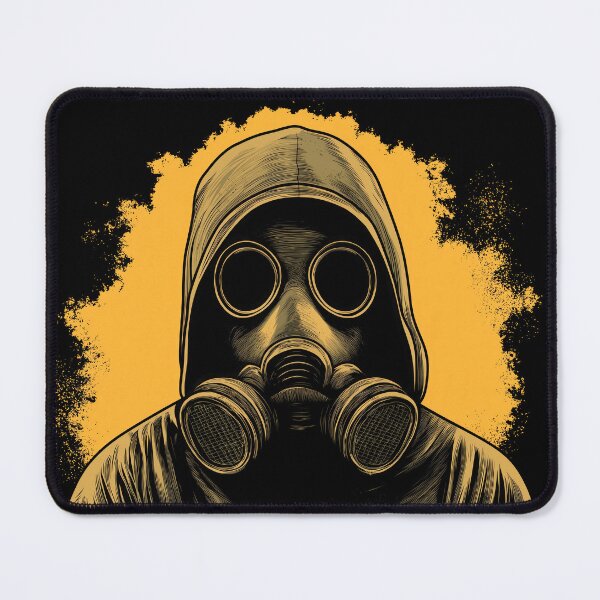 Item preview, Chernobyl man in gas mask designed and sold by Reklama Studio.