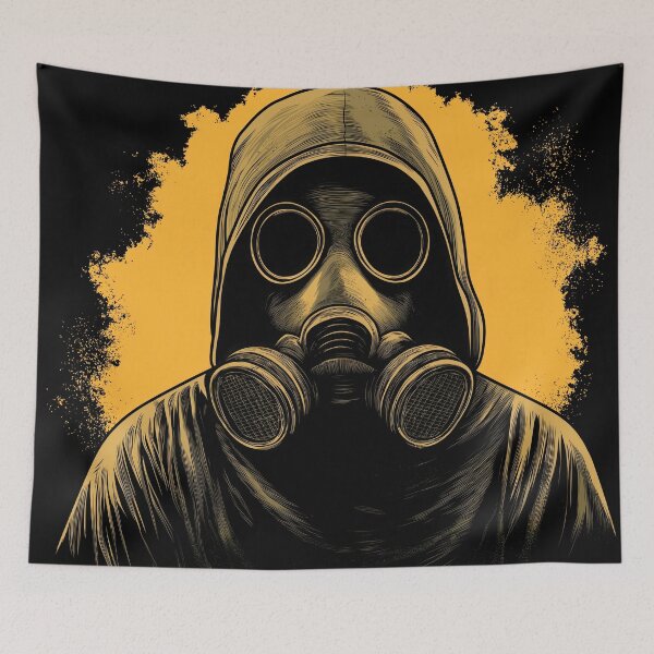 Item preview, Chernobyl man in gas mask designed and sold by Reklama Studio.