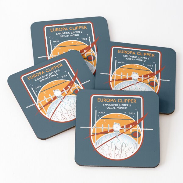 Item preview, Europa Clipper Mission. NASA 2024. Commemorative Badge designed and sold by BGALAXY.