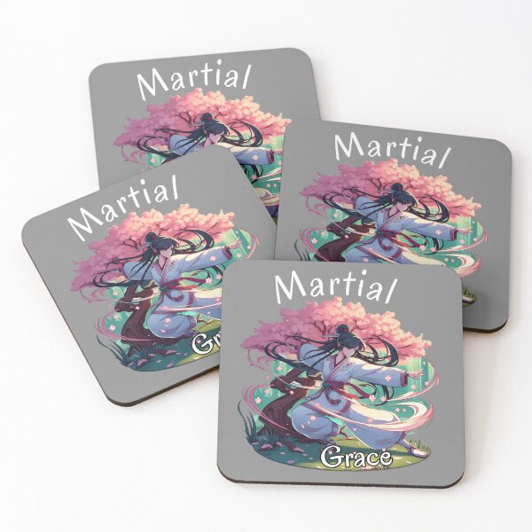 Item preview, Martial Grace: Elegant Anime Warrior Art designed and sold by Dantin.