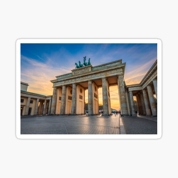 Artikel-Vorschau von Brandenburger Tor in Berlin, Deutschland, designt und verkauft von Mapics.