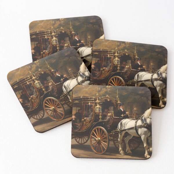 Item preview, Victorian - Hanson Cab Carriage designed and sold by KootenayDesigns.