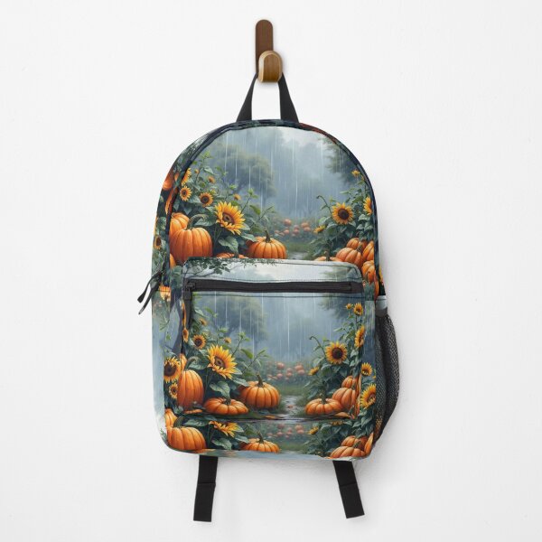 Item preview, Pumpkins in the Rain designed and sold by M-Y-A-R-T-.