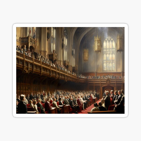 Item preview, Victorian - House Of Commons designed and sold by KootenayDesigns.