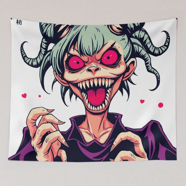 Item preview, Anime Halloween Monster Manga Girl designed and sold by AnimeMangaGirls.