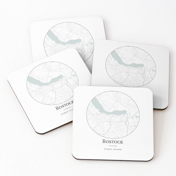 Item preview, Topography of Rostock designed and sold by JohnnysHeath.