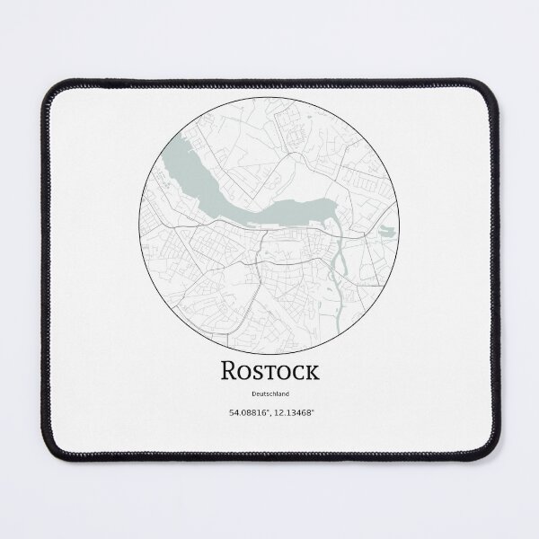 Item preview, Topography of Rostock designed and sold by JohnnysHeath.