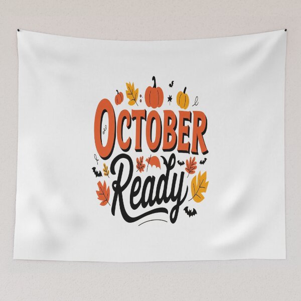 Item preview, October Ready Classic T-Shirt designed and sold by Mahmoudshoping.