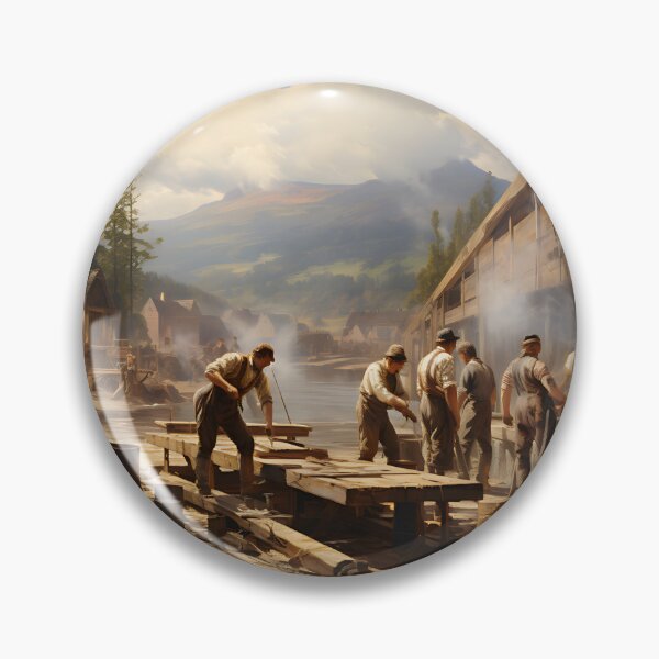 Item preview, Victorian - Lumber Mill designed and sold by KootenayDesigns.