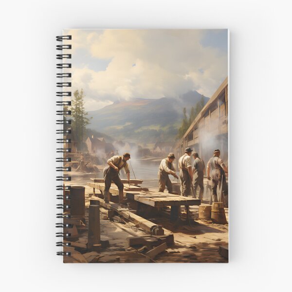Item preview, Victorian - Lumber Mill designed and sold by KootenayDesigns.