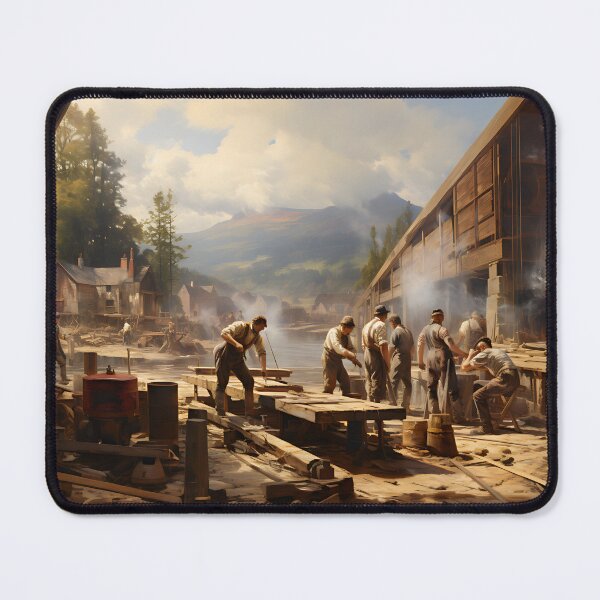 Item preview, Victorian - Lumber Mill designed and sold by KootenayDesigns.
