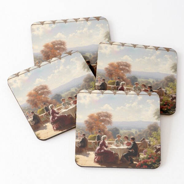 Item preview, Victorian - Lunch With A View designed and sold by KootenayDesigns.