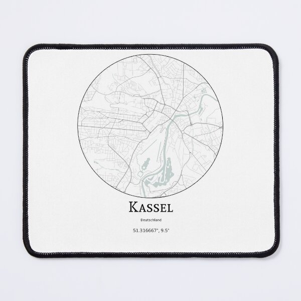 Item preview, Topography of Kassel designed and sold by JohnnysHeath.