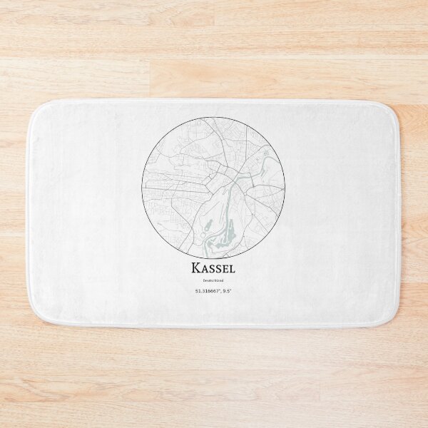 Item preview, Topography of Kassel designed and sold by JohnnysHeath.