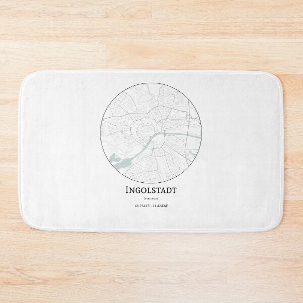 Item preview, Topography of Ingolstadt designed and sold by JohnnysHeath.
