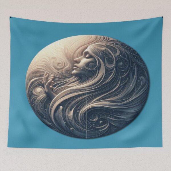 Item preview, Eternal Beauty in Stone: The Portrait of a Woman designed and sold by FotoworldEdel.