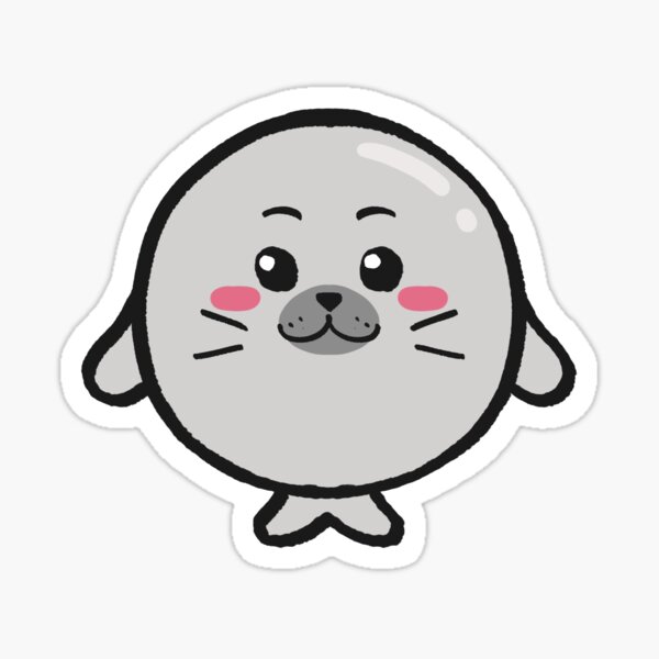 Item preview, Minimalist sea seal designed and sold by il2luffs.