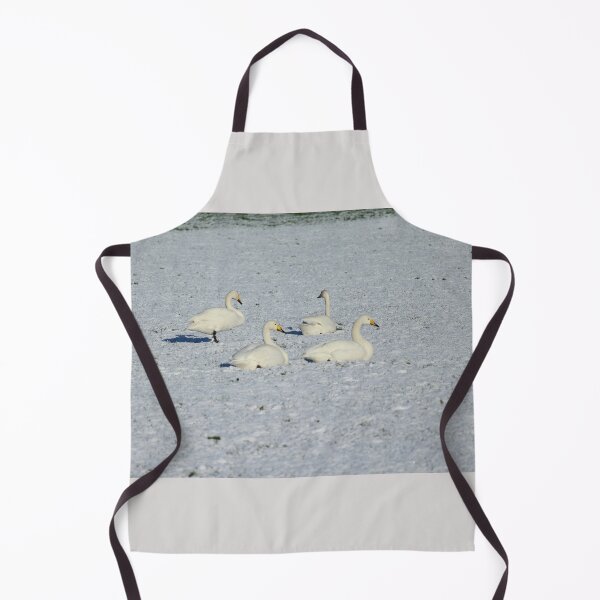 Item preview, Whooper Swans Donegal Ireland Snow designed and sold by eddiebarronshop.
