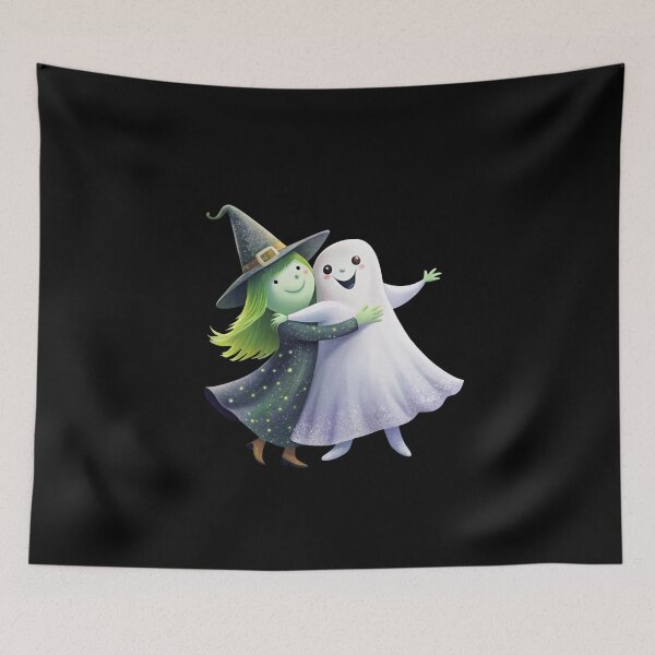Item preview, Sombrero Ghost Boo: Cool & Spooky Splash Art designed and sold by Colorful-Garden.
