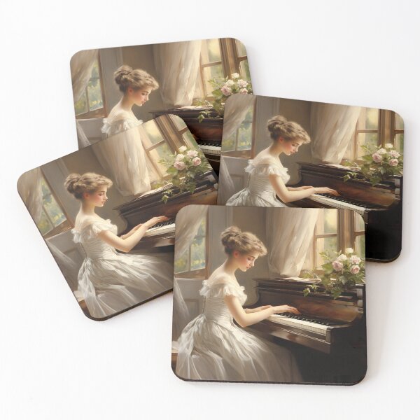 Item preview, Victorian - Playing Piano designed and sold by KootenayDesigns.