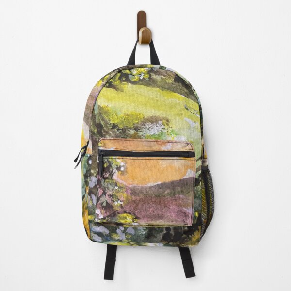 Item preview, Trail To The Pond Landscape Painting designed and sold by TheArtCave.