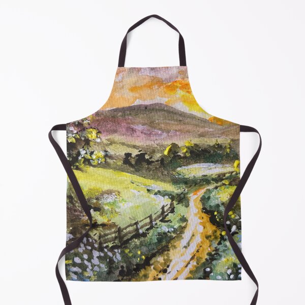 Item preview, Trail To The Pond Landscape Painting designed and sold by TheArtCave.